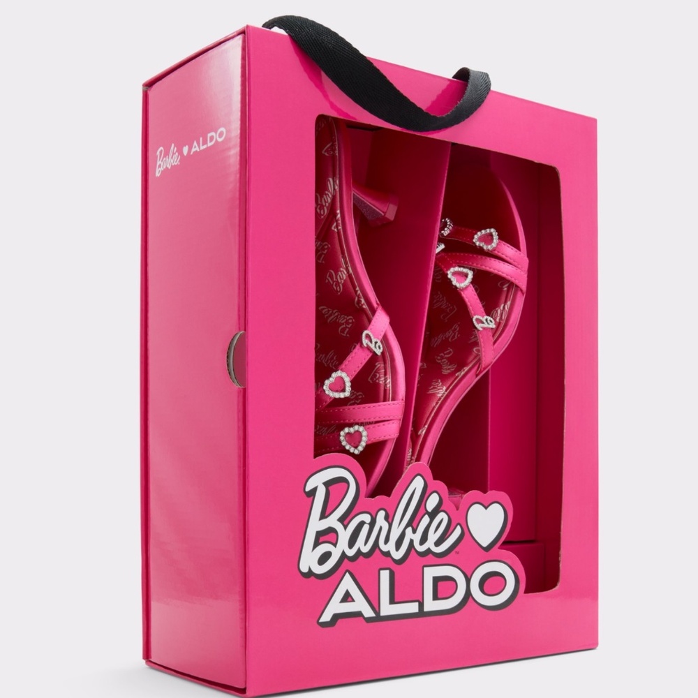 Aldo x Barbiemule Mule - Kitten heel NIB Fuscia